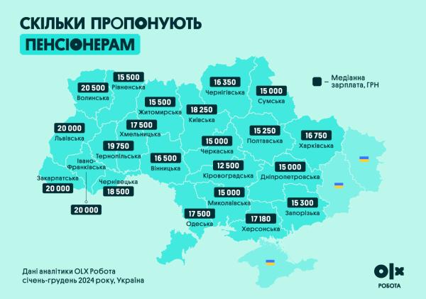 
Работа в условиях войны: в каких регионах пенсионерам и УБД предлагают самые большие зарплаты 