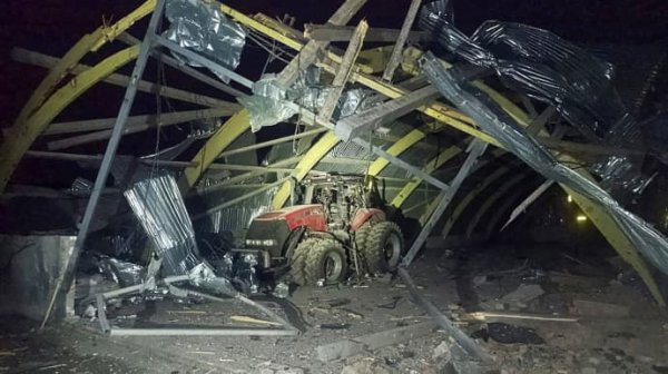 Оккупанты повредили агропредприятие на Черниговщине Оккупанты повредили агропредприятие на Черниговщине