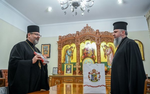 Предстоятелі ПЦУ і УГКЦ обговорили можливість відновлення Студійної групи Київської Церкви
Предстоятелі ПЦУ і УГКЦ обговорили можливість відновлення Студійної групи Київської Церкви