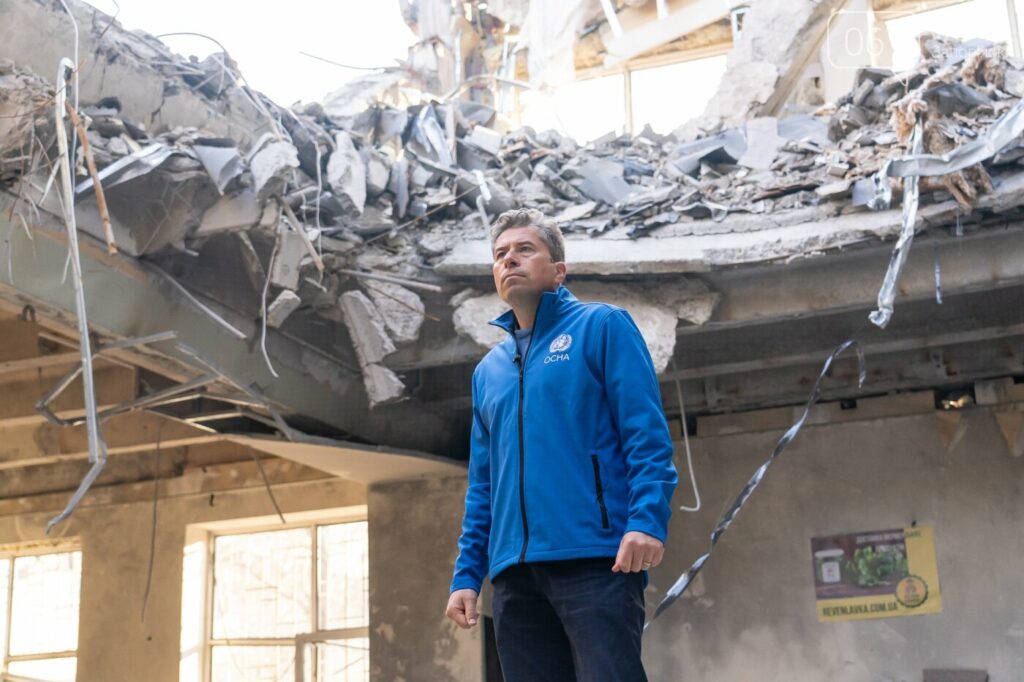 Як пройшов візит делегації ООН до Запоріжжя, та що відомо про подальшу допомогу Україні Візит делегації ООН до Запоріжжя