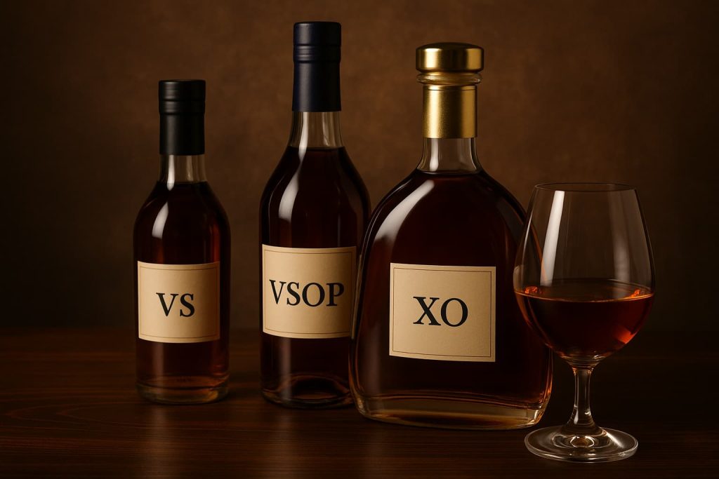 Як розшифрувати маркування VS, VSOP, XO на пляшці коньяку Як розшифрувати маркування VS, VSOP, XO на пляшці коньяку