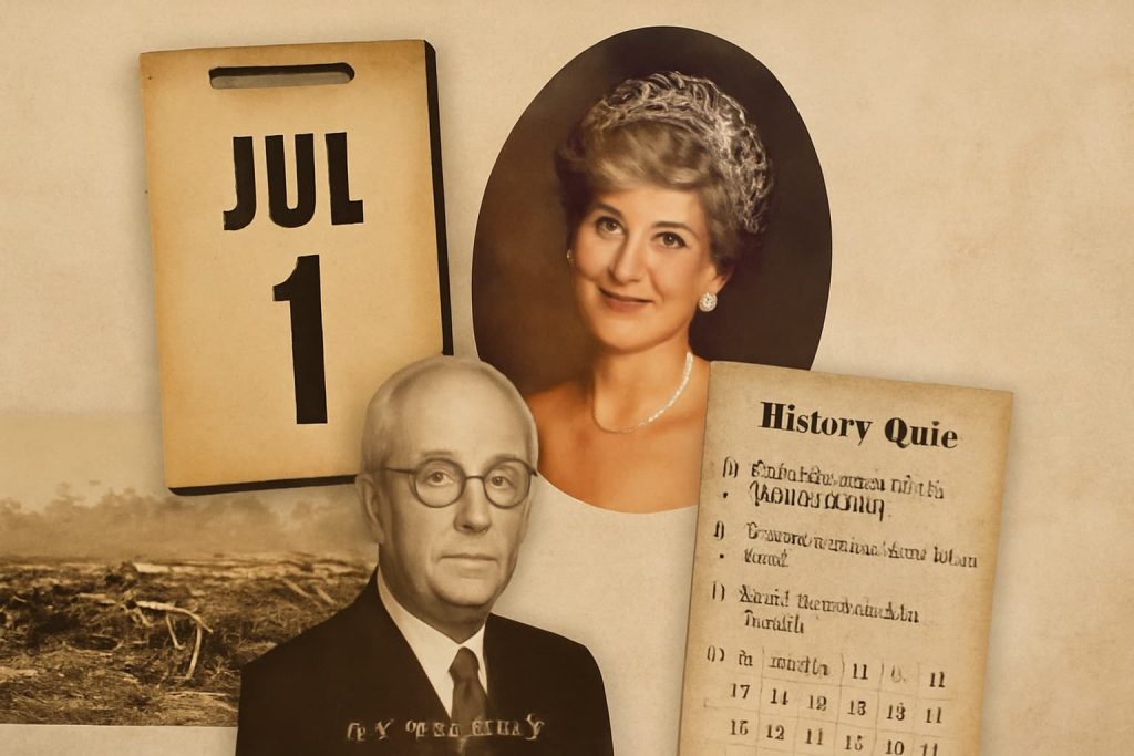 Цікаві факти 1 липня: історія, події та знаменні дати Цікаві факти 1 липня: історія, події та знаменні дати