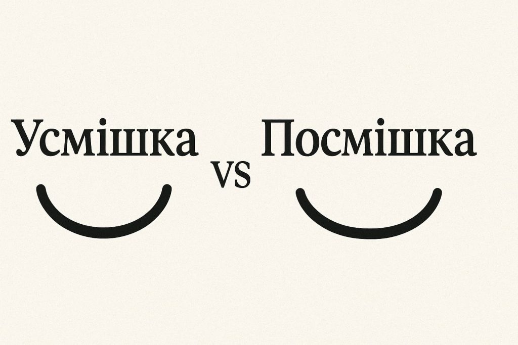 Усмішка vs посмішка: розбір значення та вживання Усмішка vs посмішка: розбір значення та вживання