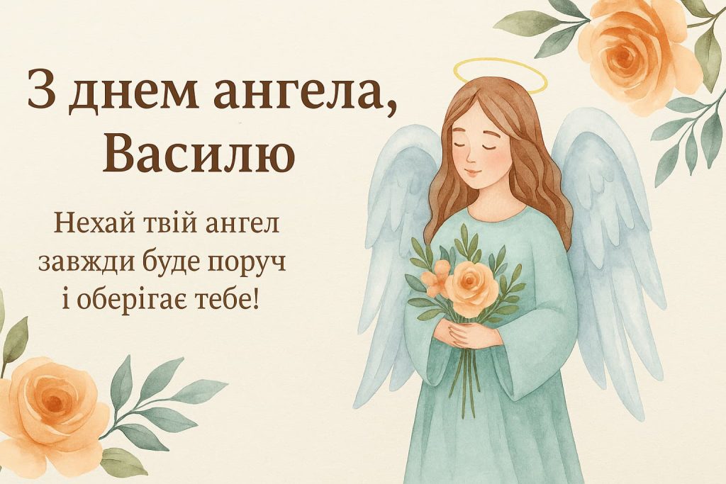 День ангела Василя 2025: що написати у вітальній листівці
