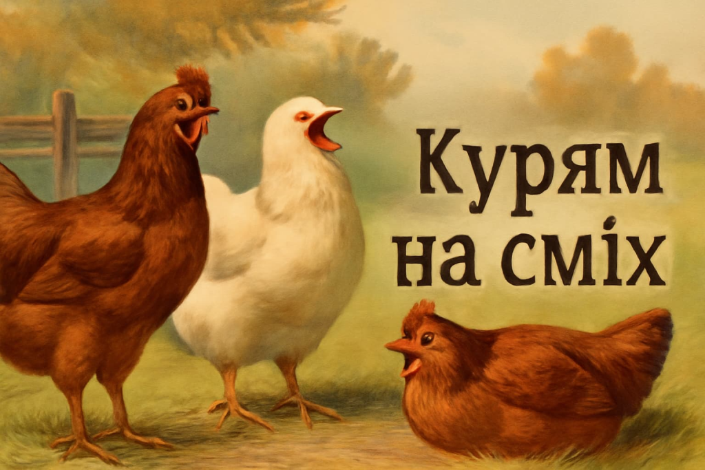 «Курям на сміх»: що означає ця фраза і як вона виникла?