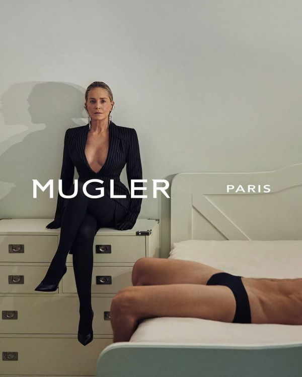 Sharon Stone reklama Mugler – pikantne zdjęcia i opinie