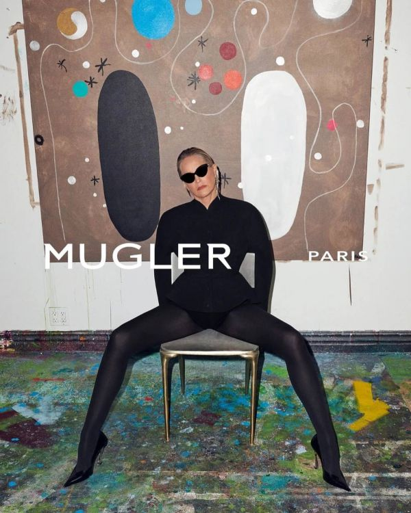 Sharon Stone zdjęcia 2025 – gorąca sesja dla Mugler