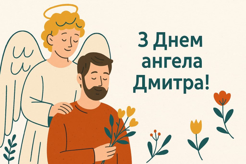 День ангела Дмитра – щирі привітання у прозі та віршах, красиві листівки День ангела Дмитра - щирі привітання у прозі та віршах, красиві листівки
