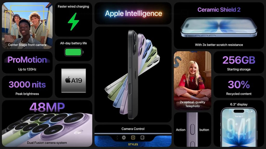 A Apple apresentou o iPhone 17, iPhone 17 Air, Pro e Pro Max. Visão geral do design, especificações, câmaras, bateria e preços na Ucrânia e no mundo.