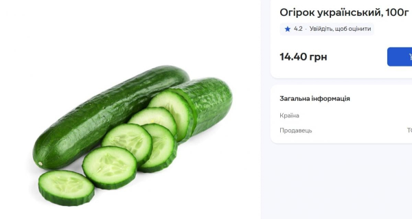 В Україні продовжують стрімко дорожчати огірки: скільки вже коштує кілограм