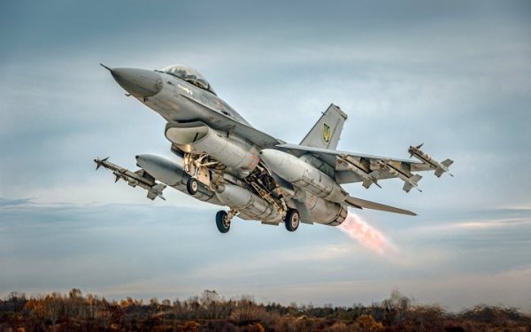Повітряні Сили: на рахунку F-16 понад 1300 перехоплених повітряних цілей