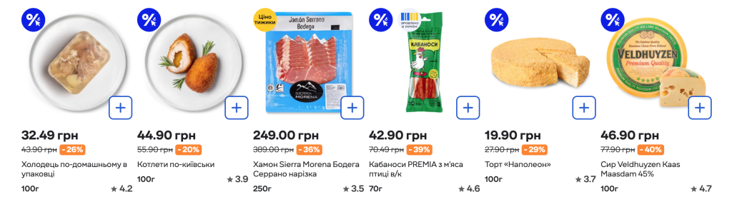 Акції у «Сільпо»: Цінотижики з 30.10 до 05.11.2025
