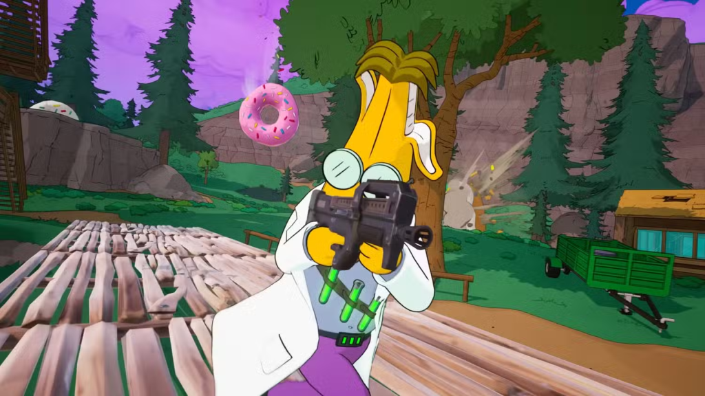Nowy krótkometrażowy film The Simpsons ujawnia przyszłe aktualizacje Fortnite