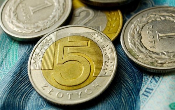 Нацбанк поднял курс злотого на 4 копейки
