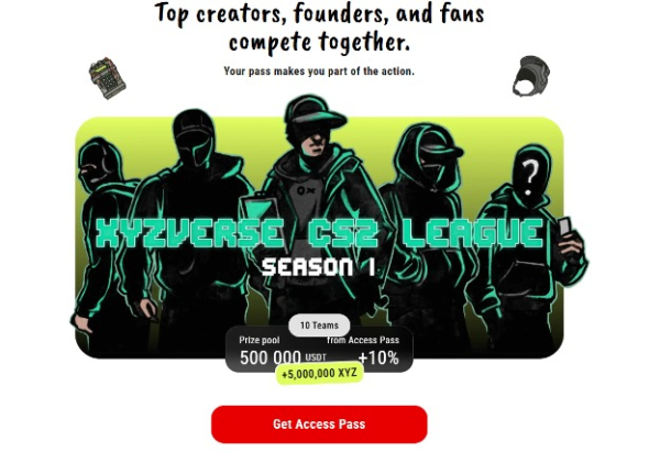 Играйте, соревнуйтесь, зарабатывайте: лига CS2 от XYZVerse объединяет криптовалюты и игры