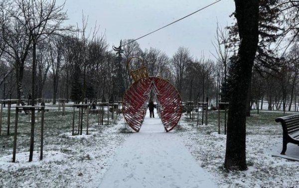 В Киеве выпал первый снег: как выглядит заснеженная столица