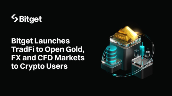 Bitget запускает TradFi, открывая рынки золота, FX и CFD для криптопользователей и продвигая свою концепцию UEX