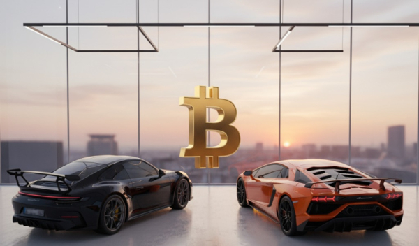 Теперь Porsche и Lamborghini в Европе можно купить за криптовалюту