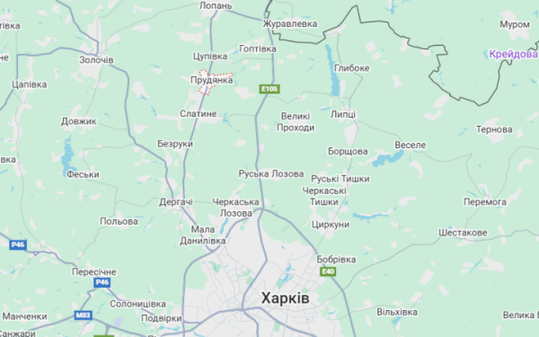 Біля села Прудянка на Харківщині ворог вдарив дроном по цивільному автомобілю, є загиблі та поранені (оновлено)