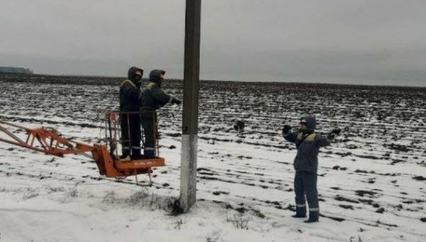 На Одещині через негоду пошкоджені електромережі – у п’яти районах знеструмлення