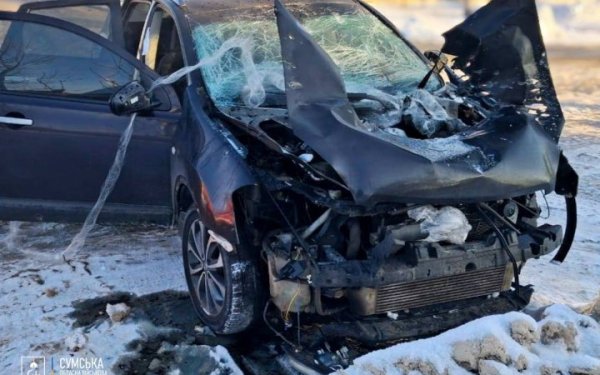 Російські дрони тричі за ранок атакували цивільні авто на Сумщині