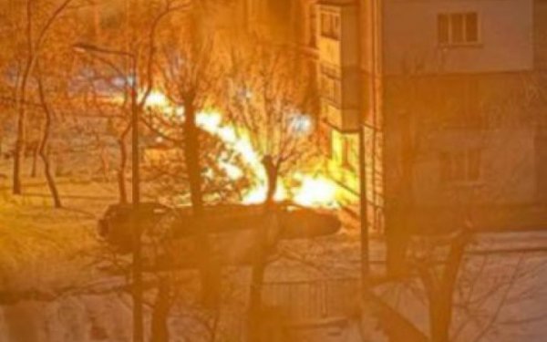 Внаслідок російського обстрілу у Запоріжжі виникли пожежі