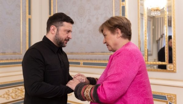 Зеленський обговорив з очільницею МВФ нову програму підтримки України