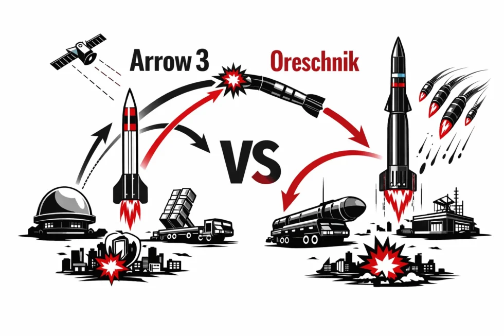 Czym jest Arrow 3 i czy niemiecka tarcza jest w stanie zatrzymać rosyjski „Oresznik”