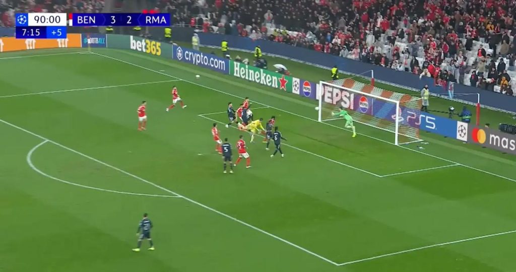 Benfica — Real 4:2: gol Trubina w 90+8. minucie dał play-off Ligi Mistrzów