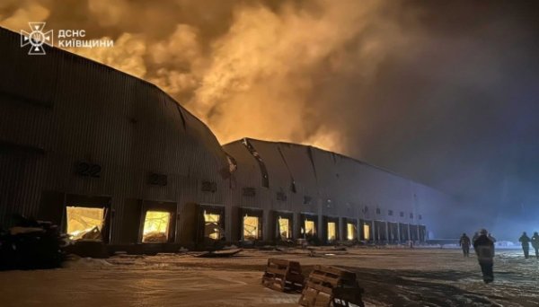 У Яготині внаслідок російської атаки знищений логістичний центр фабрики «Рошен»