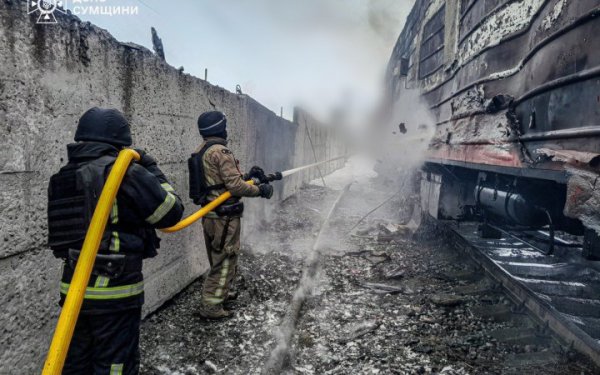 Росіяни знову обстріляли залізничну інфраструктуру на Сумщині