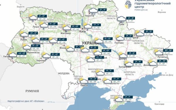 У четвер в Україні очікується значне потепління