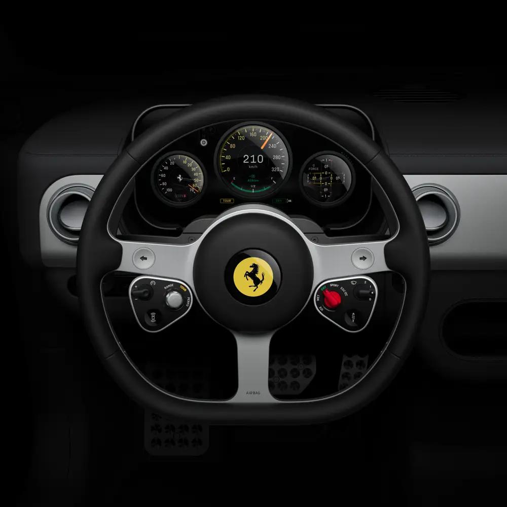 Jony Ive stworzył wnętrze pierwszego elektrycznego Ferrari Luce