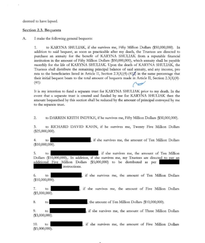 Testament Epsteina i „The 1953 Trust”: kim jest Karina Szuliak i dlaczego przypisuje się jej 100 mln dolarów