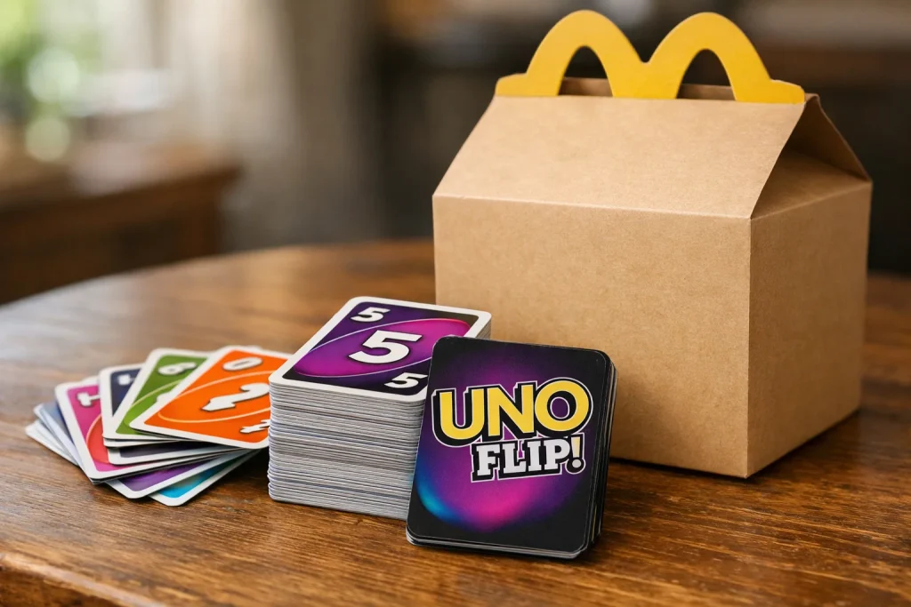 Uno Flip Boruto з McDonald’s Happy Meal: що це таке, правила гри та як отримати набір
