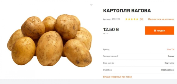 В Україні обвалилися ціни на картоплю: скільки вже коштує кілограм
