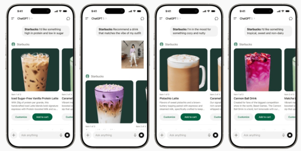 ChatGPT будет помогать клиентам Starbucks выбирать напитки