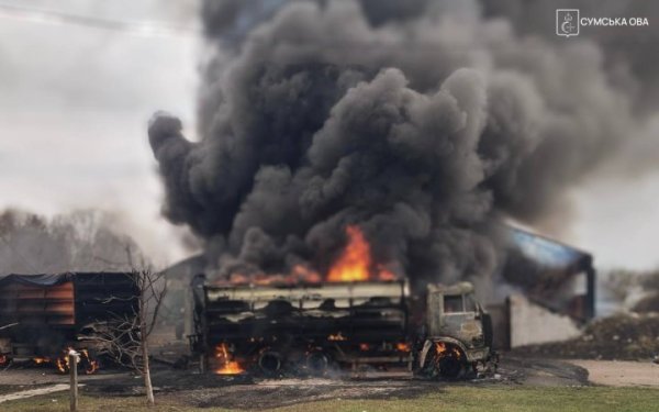 На Сумщині внаслідок влучання ворожого дрона по автомобілі загинув чоловік