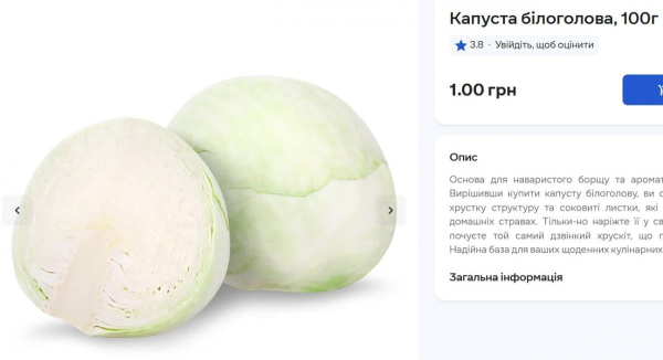 Ціни на капусту стрімко падають: фермери поспішають позбутися овочу