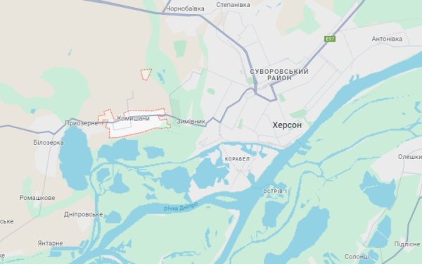 Російський дрон атакував цивільну у Комишанах на Херсонщині