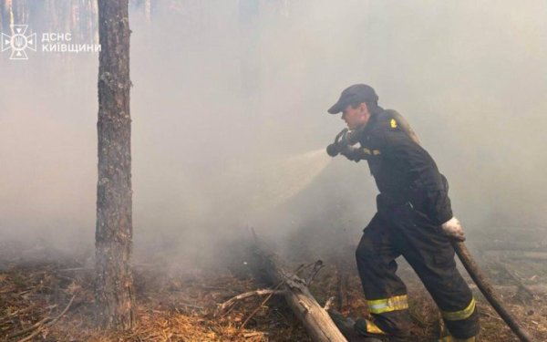 У Чорнобильській зоні через пожежу зафіксували підвищення концентрації цезію-137 у повітрі, втім для людей небезпеки немає