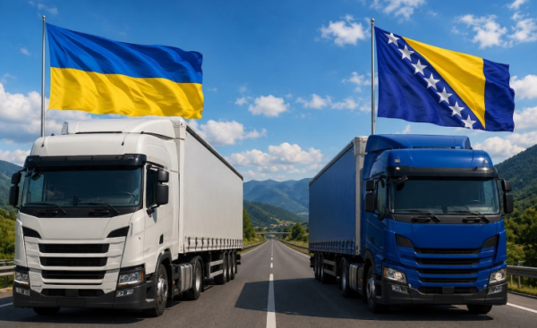 Между Украиной и Боснией и Герцеговиной заработает «транспортный безвиз»