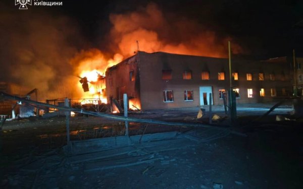 На Київщині через російську атаку БПЛА постраждали двоє людей