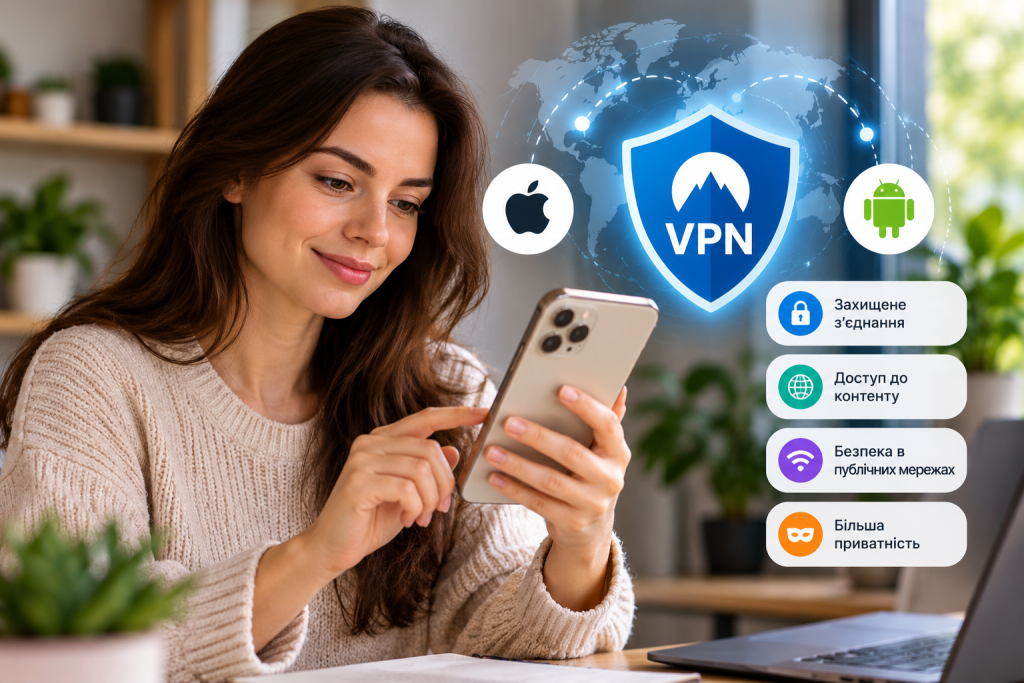 Як налаштувати VPN на iPhone і Android безкоштовно