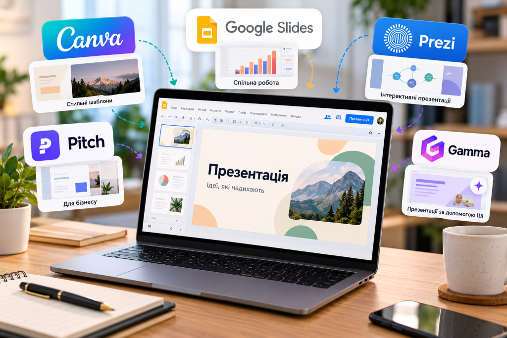 Як зробити презентацію онлайн безкоштовно: топ-5 сервісів