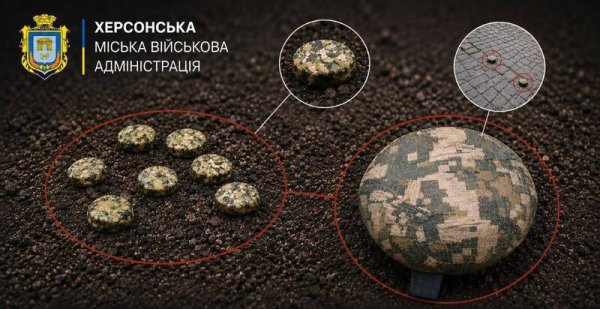 Херсон знову замінували протипіхотними мінами “пряник”