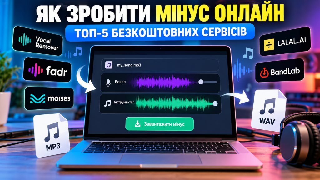 Як зробити мінус онлайн: топ-5 безкоштовних сервісів