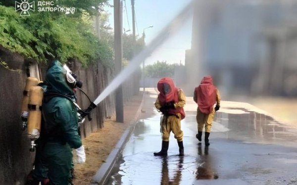 У Запоріжжі через російську атаку стався витік аміаку: хмару локалізували