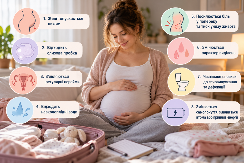 Як зрозуміти, що до пологів вже близько