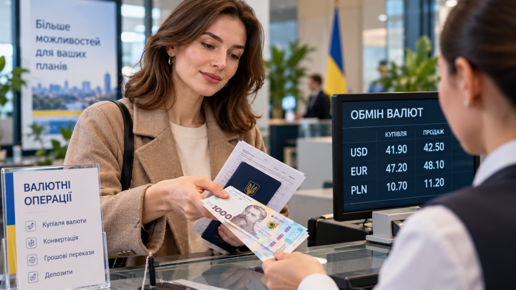 Як перевести гривню в долари вигідно у 2026